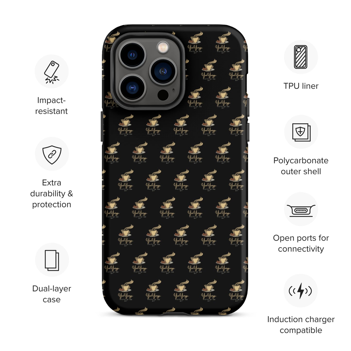 YumYumsoja podcast Tough iPhone case