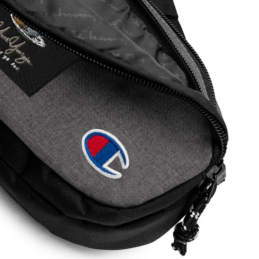Yumyumsoja podcast Champion fanny pack