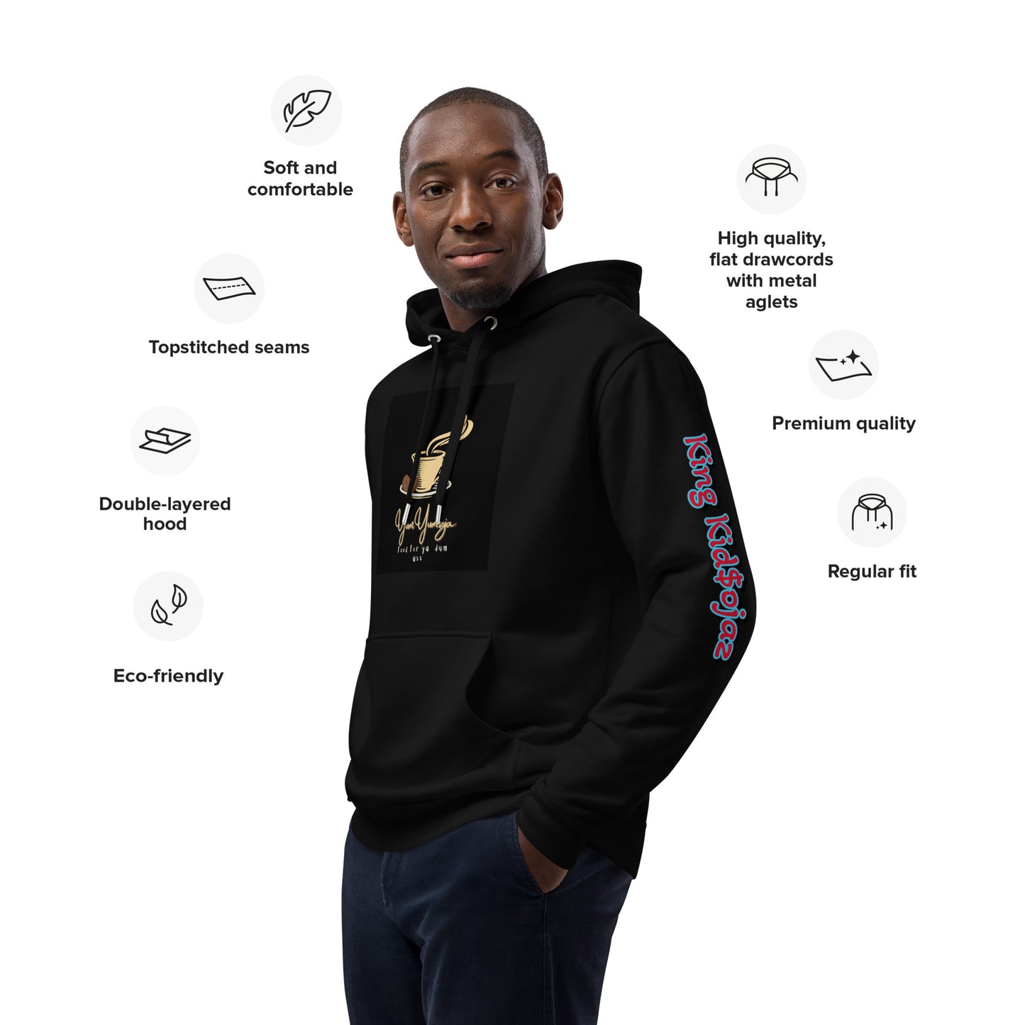 $FG GRAFFITI Premium eco hoodie