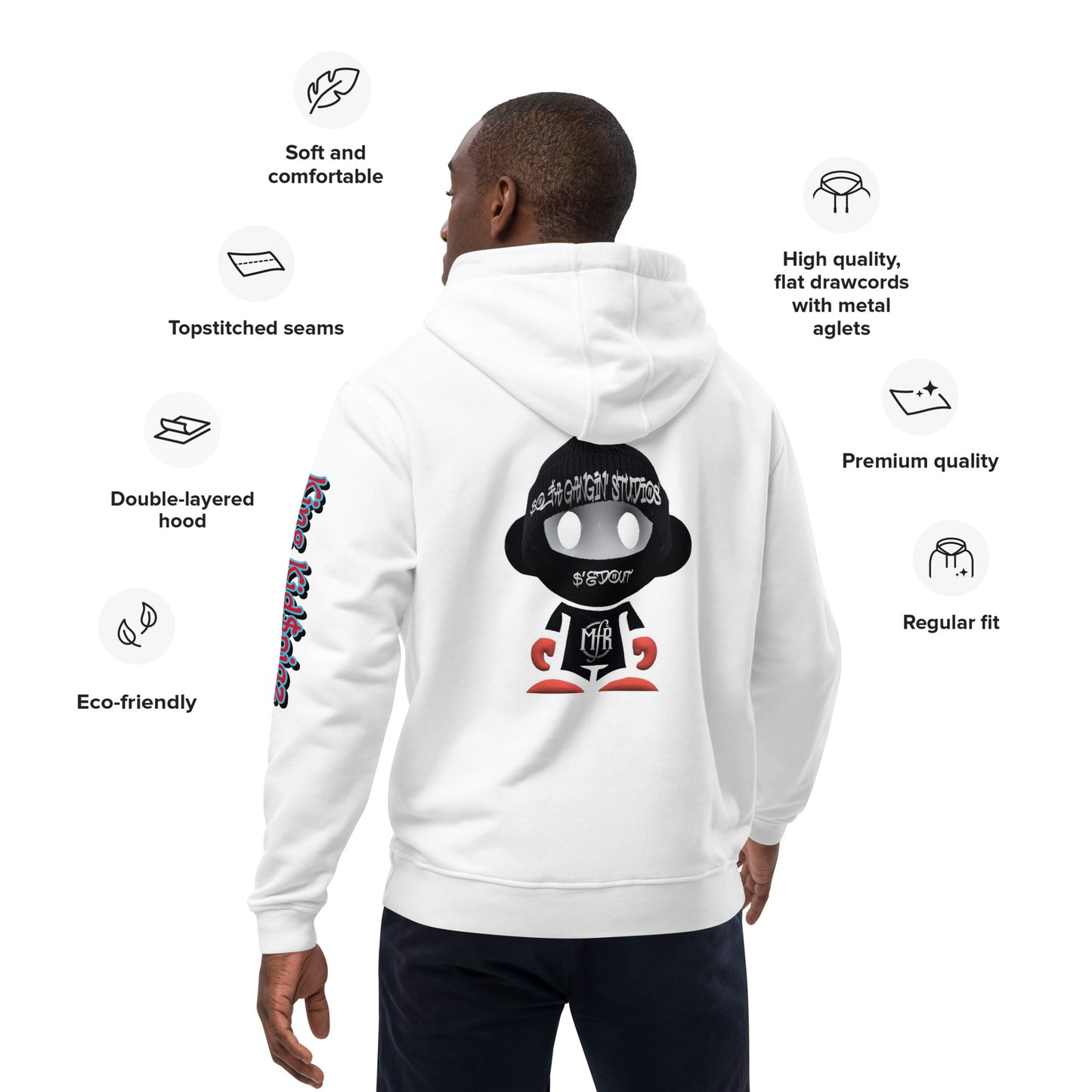 $FG GRAFFITI Premium eco hoodie