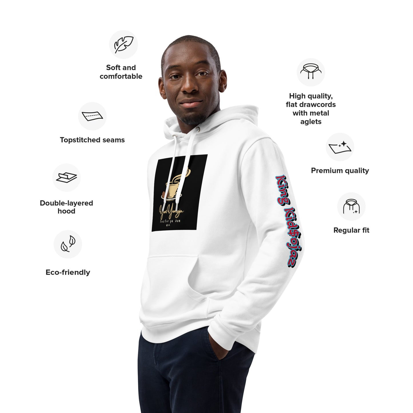 $FG GRAFFITI Premium eco hoodie
