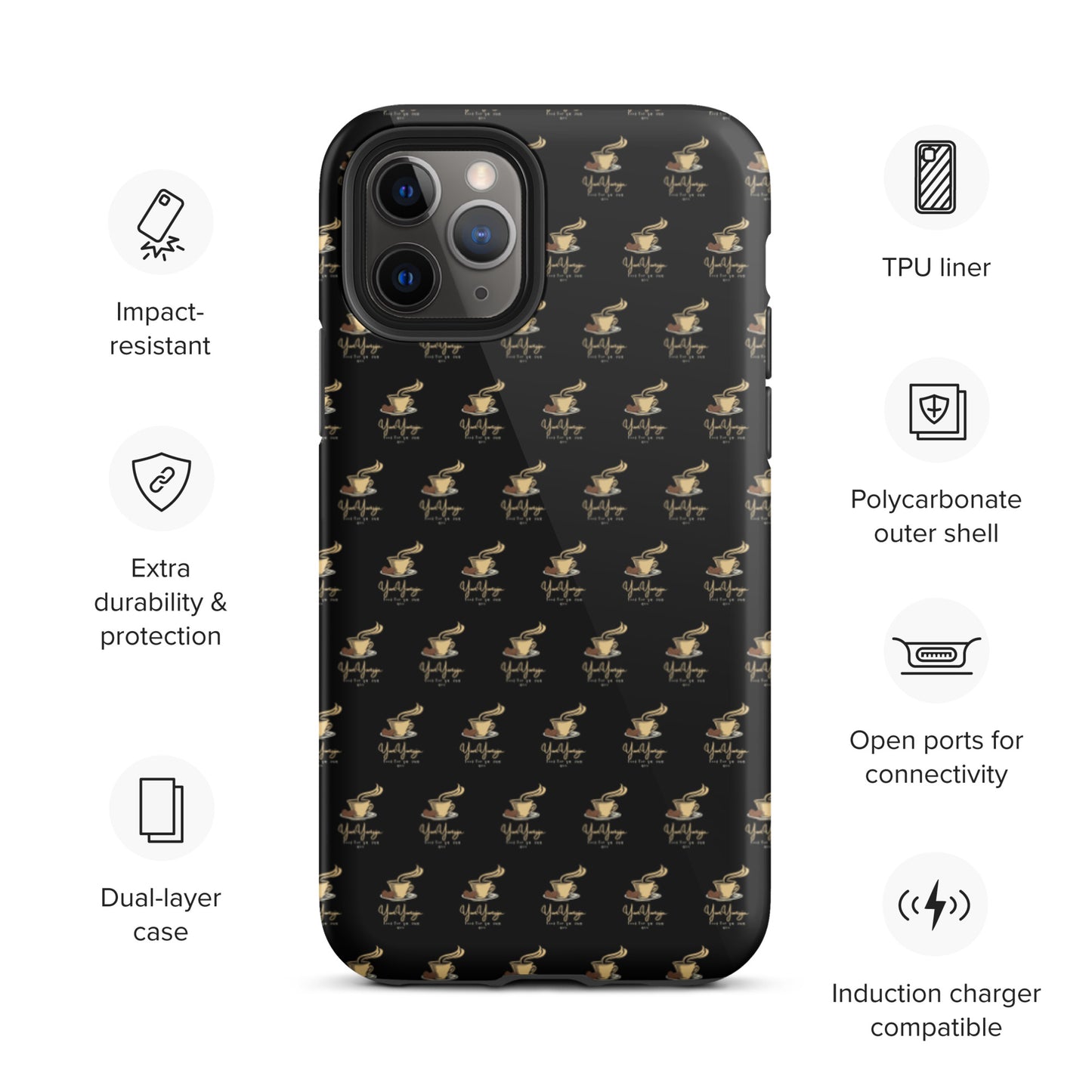 YumYumsoja podcast Tough iPhone case