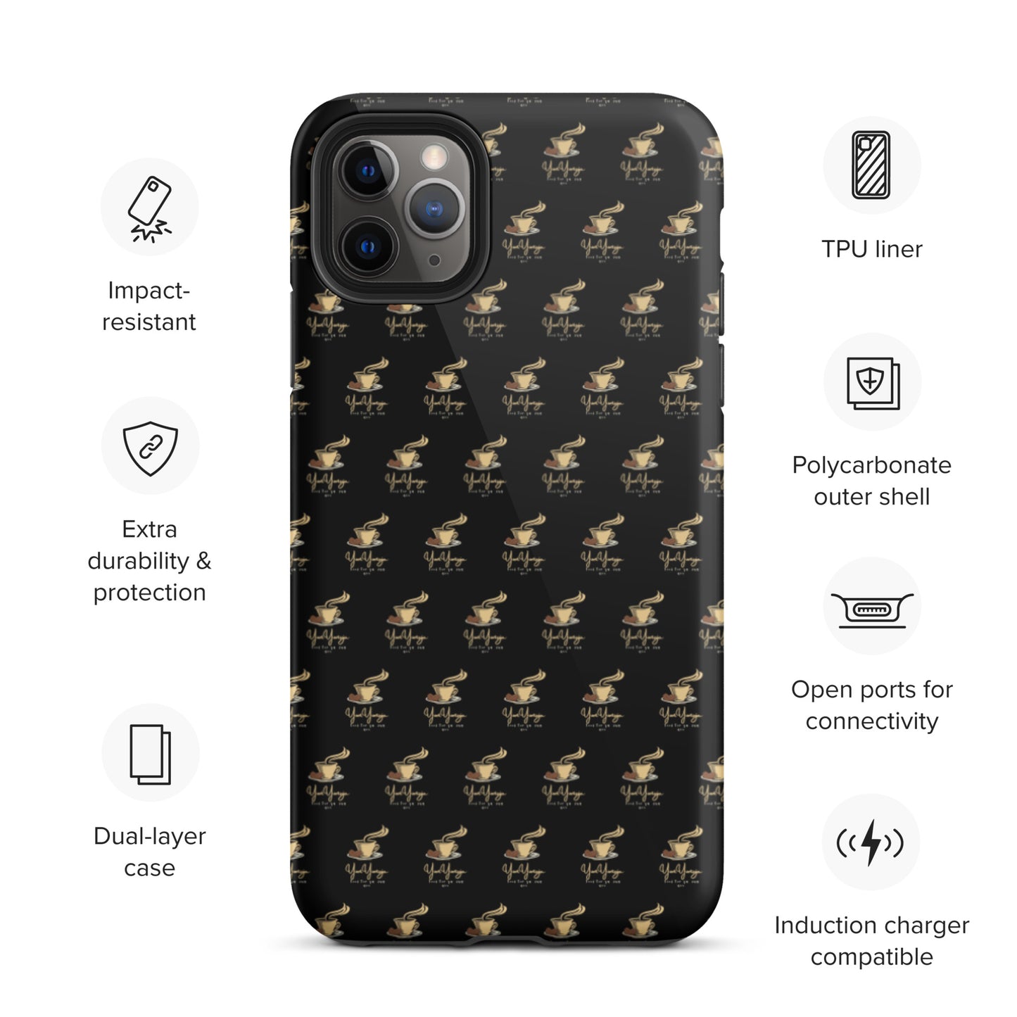YumYumsoja podcast Tough iPhone case