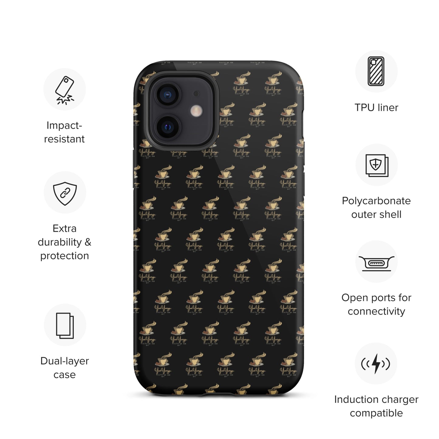 YumYumsoja podcast Tough iPhone case