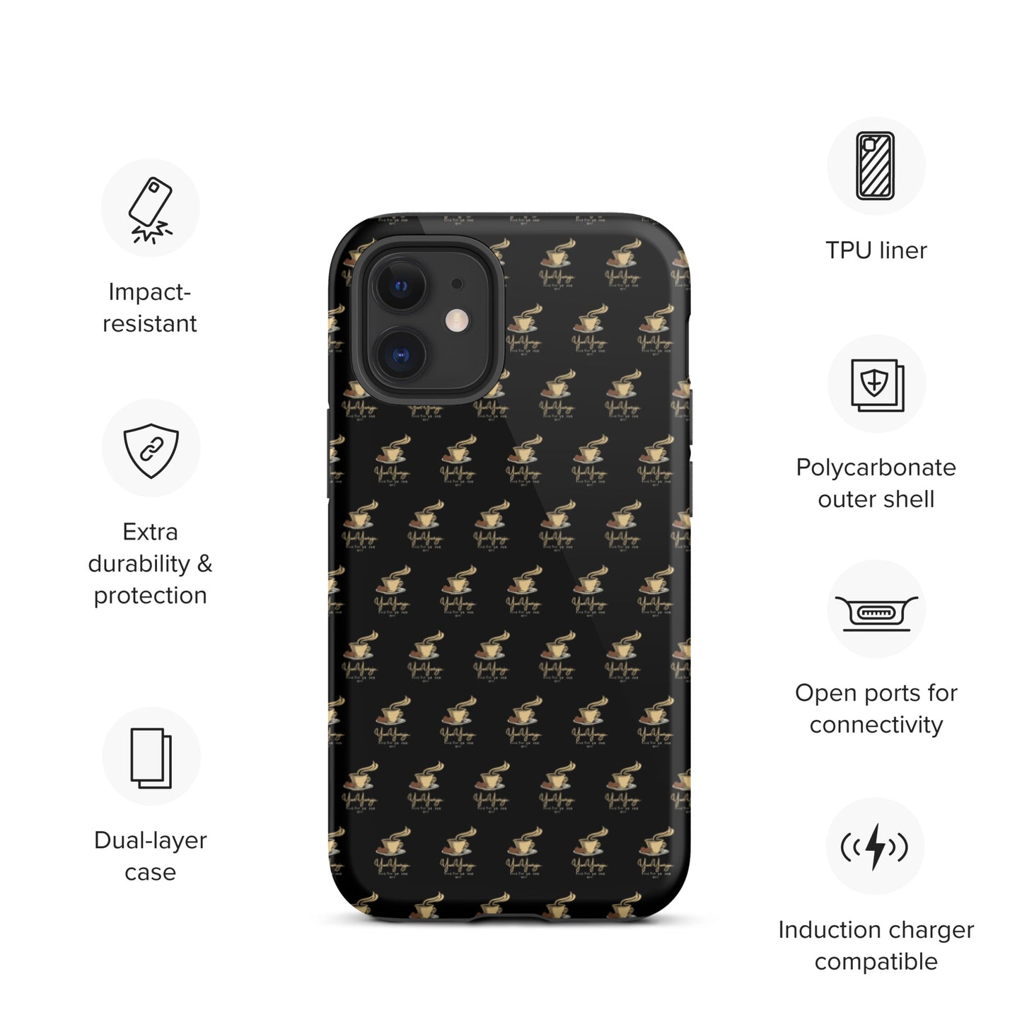 YumYumsoja podcast Tough iPhone case