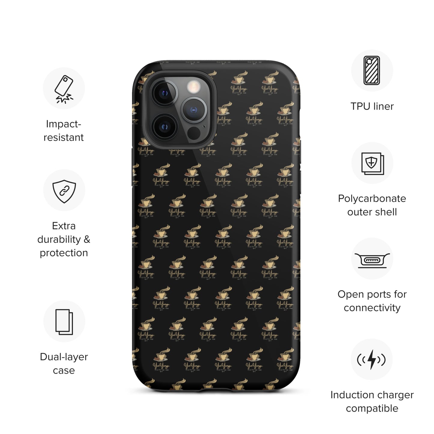 YumYumsoja podcast Tough iPhone case