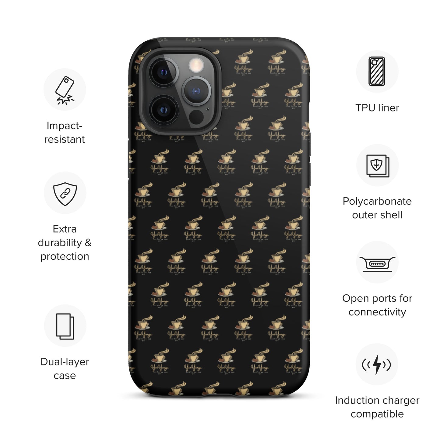 YumYumsoja podcast Tough iPhone case