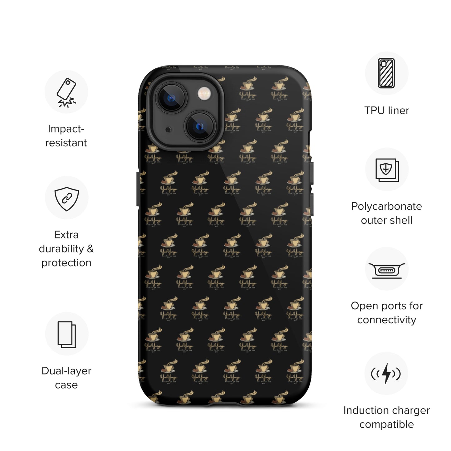 YumYumsoja podcast Tough iPhone case