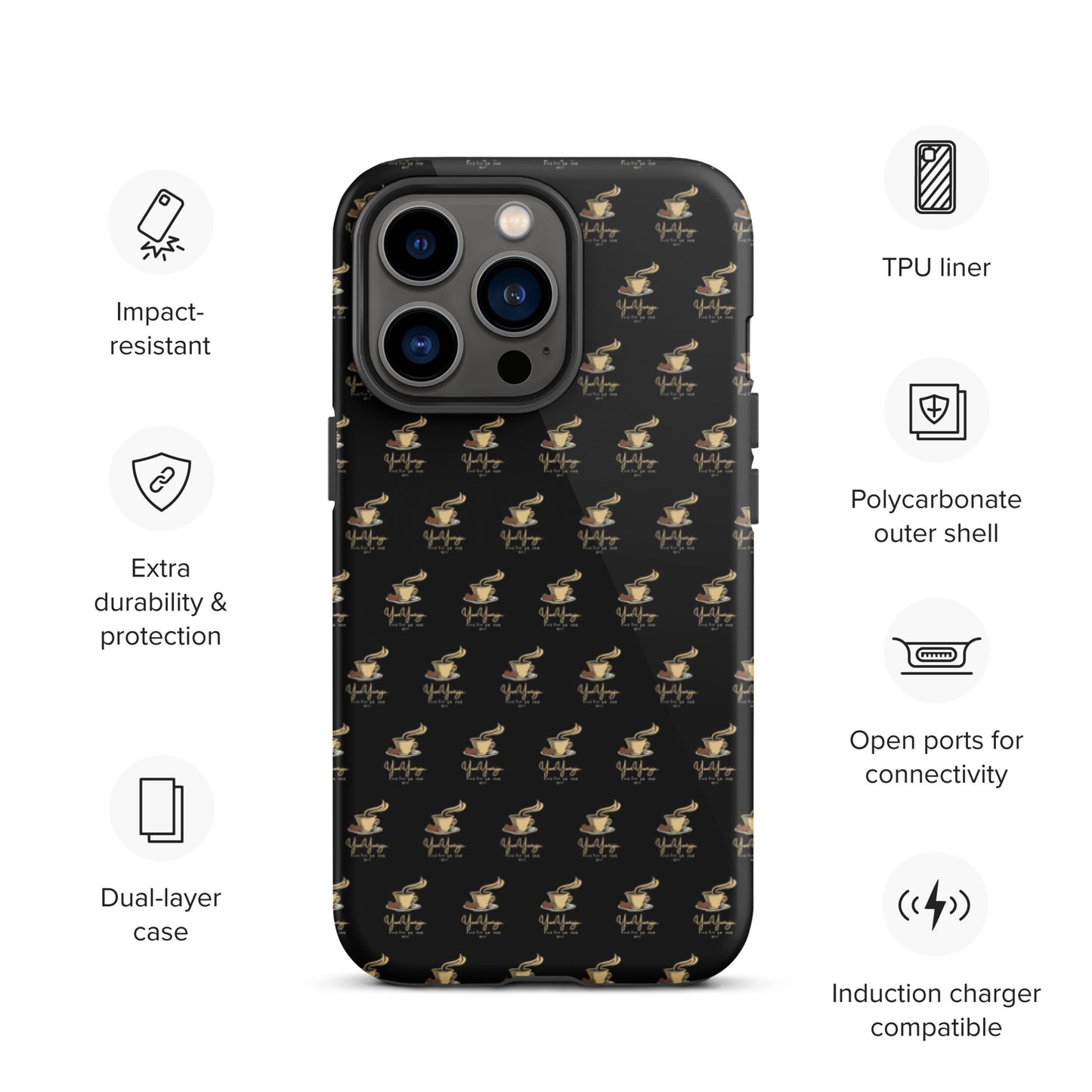 YumYumsoja podcast Tough iPhone case