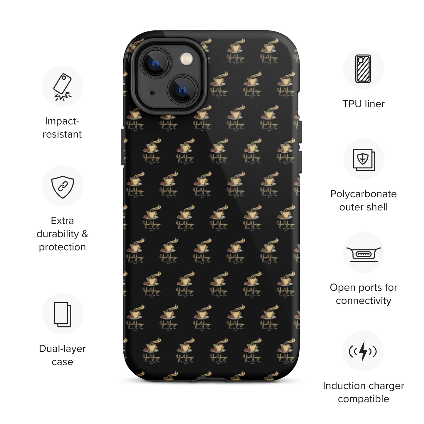 YumYumsoja podcast Tough iPhone case
