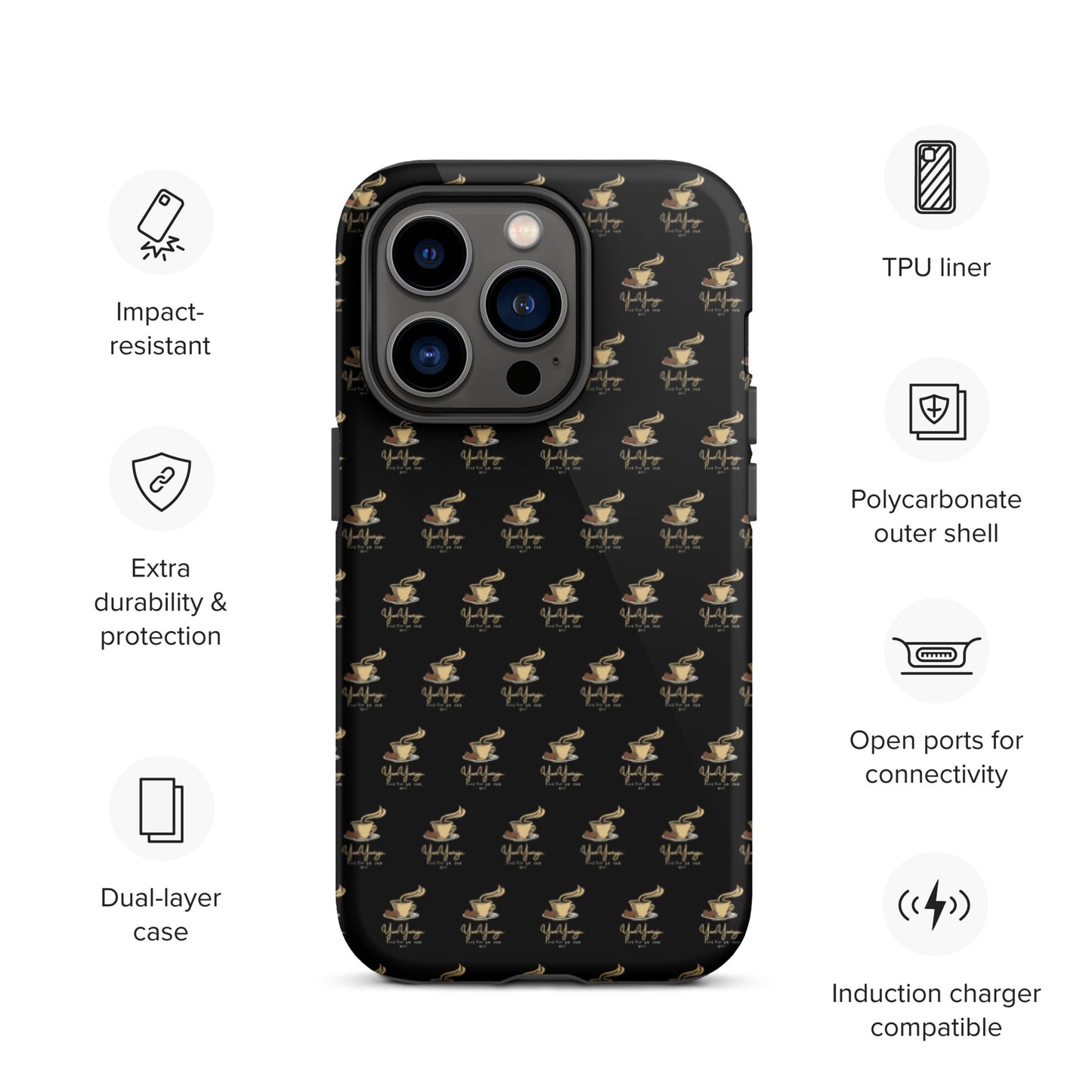 YumYumsoja podcast Tough iPhone case