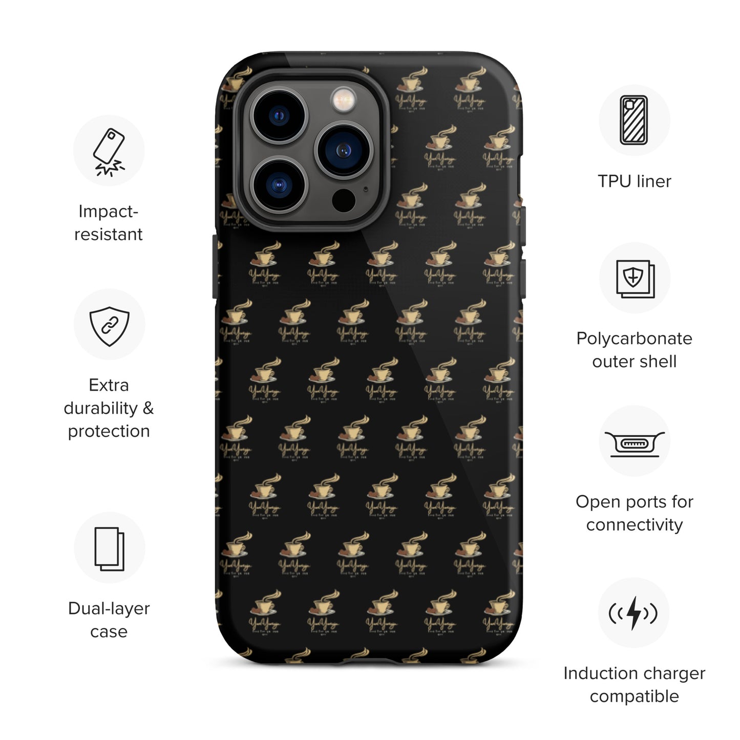 YumYumsoja podcast Tough iPhone case