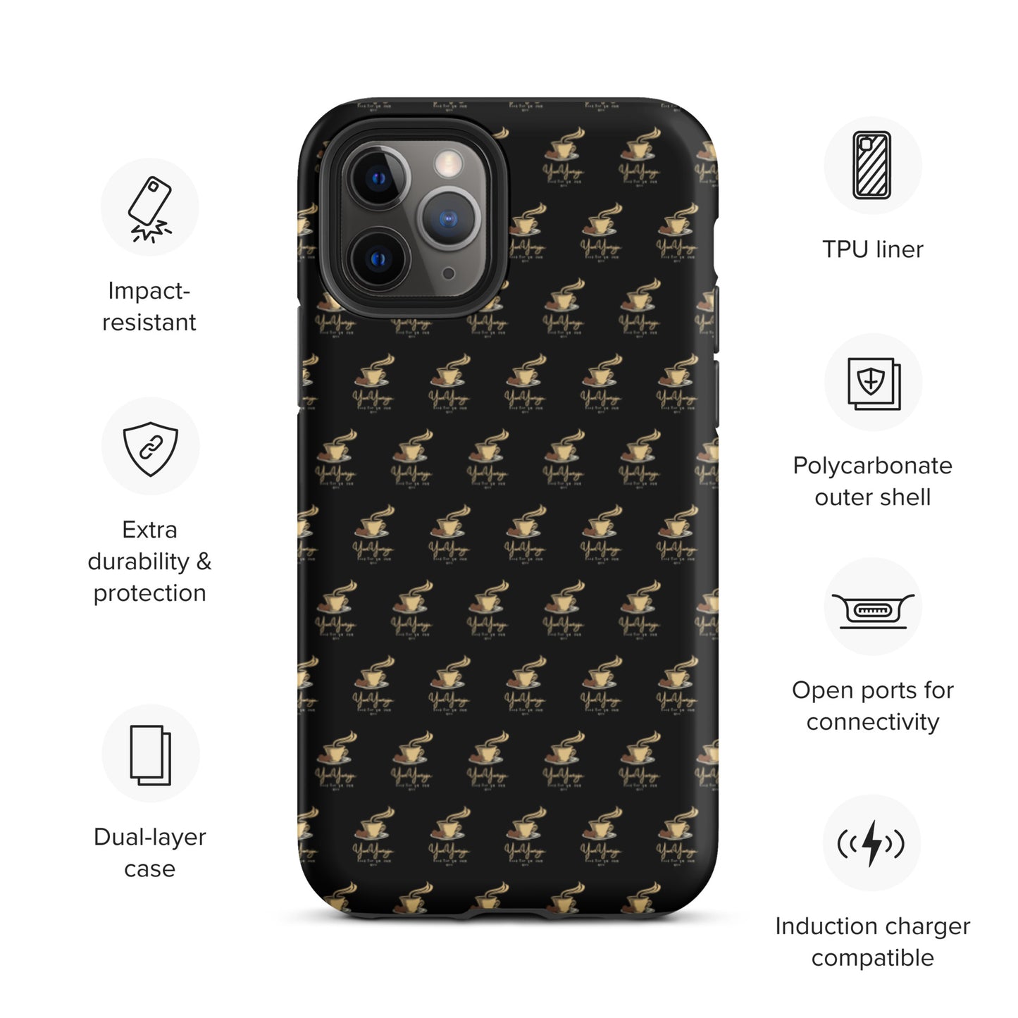 YumYumsoja podcast Tough iPhone case
