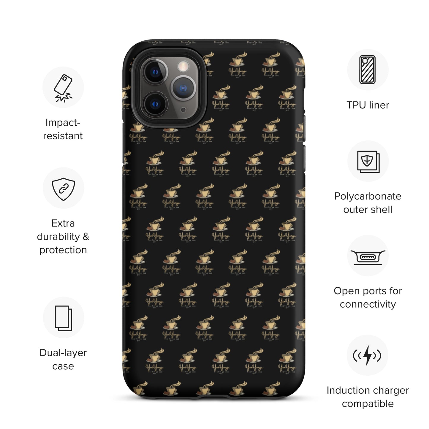 YumYumsoja podcast Tough iPhone case