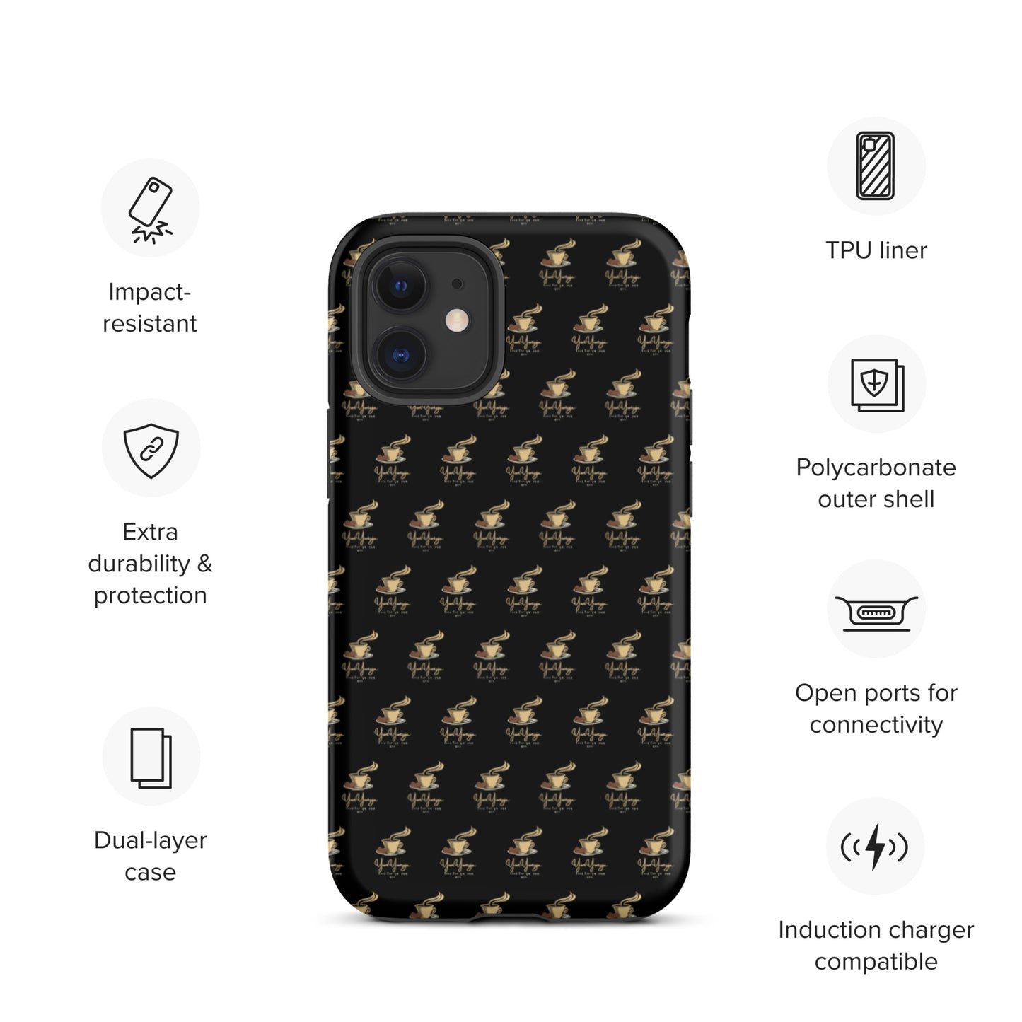 YumYumsoja podcast Tough iPhone case