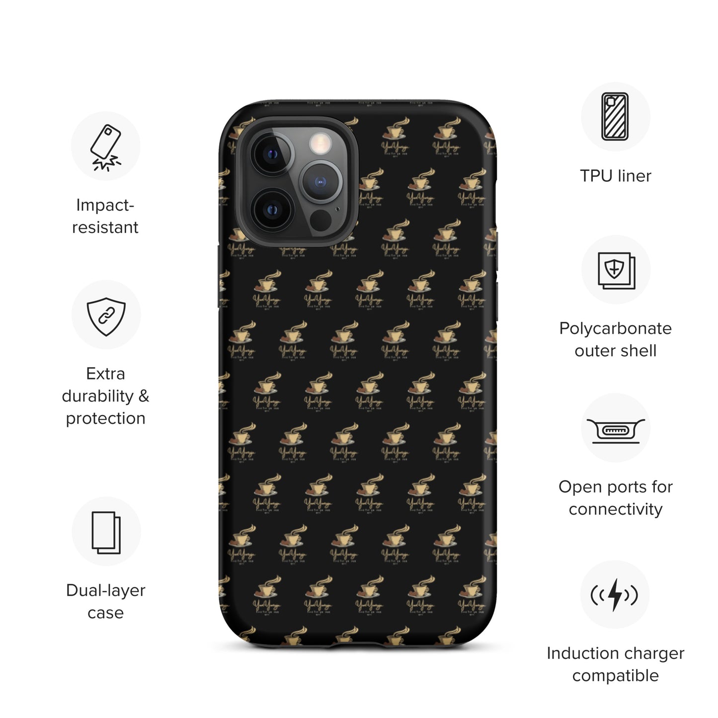 YumYumsoja podcast Tough iPhone case