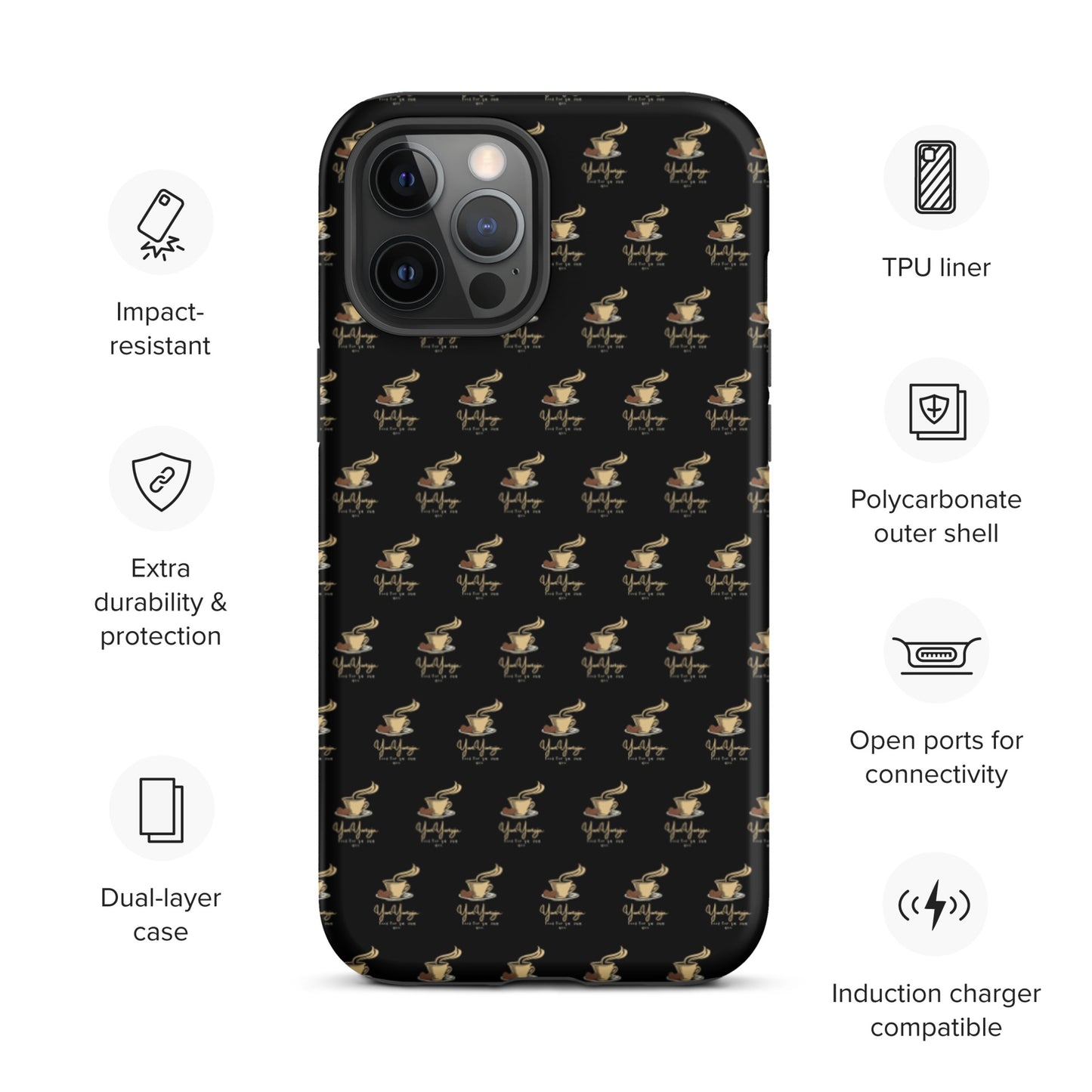 YumYumsoja podcast Tough iPhone case