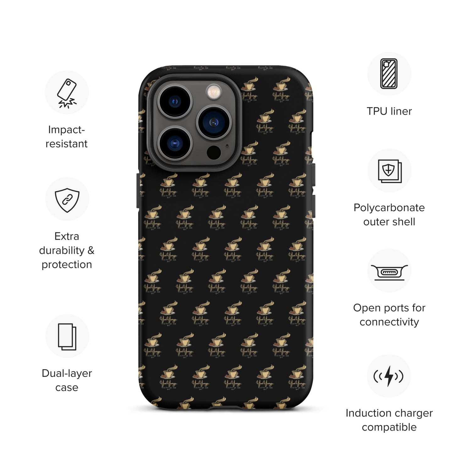 YumYumsoja podcast Tough iPhone case