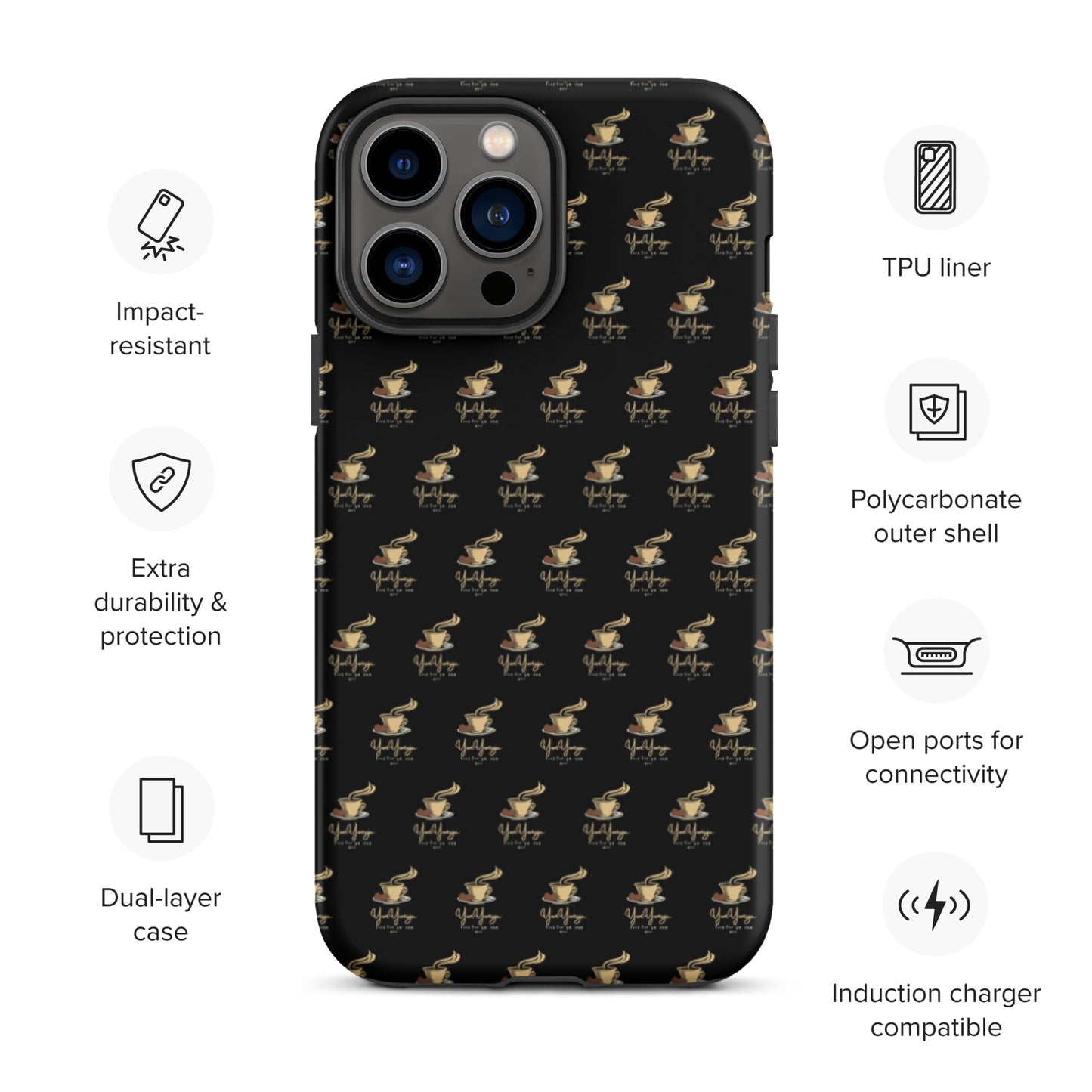 YumYumsoja podcast Tough iPhone case