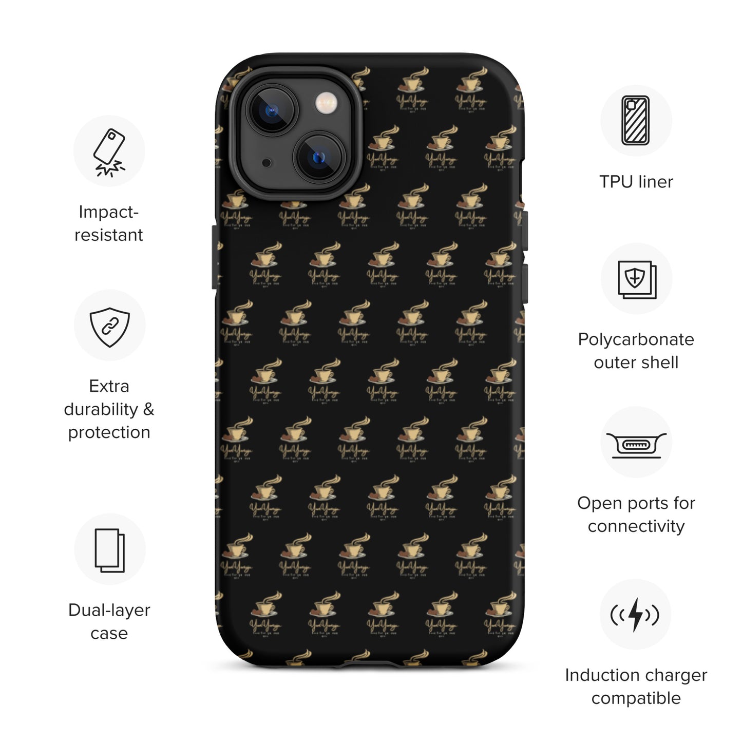 YumYumsoja podcast Tough iPhone case