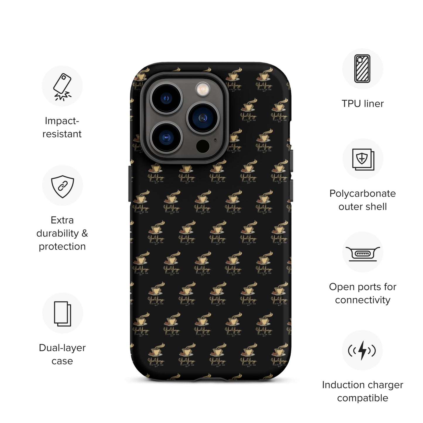 YumYumsoja podcast Tough iPhone case